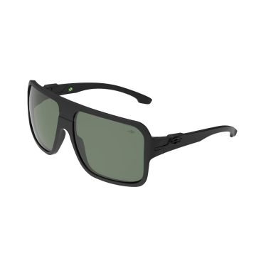 Óculos Mormaii Snapper 437a1471 Preto Fosco Lente Verde