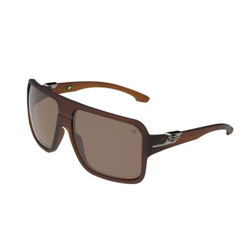 Óculos de Sol Mormaii Snapper 437j5202 Marrom Fosco Lente Marrom 