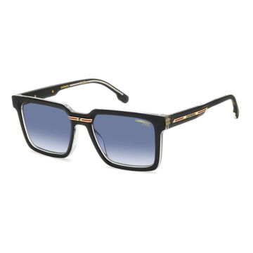 Óculos Carrera Victory C 02/s 7c5 08 54 Preto Brilho Lente Azul Degradê