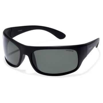 Óculos Polaroid 07886d 9carc 66 Preto Fosco Lente Polarizada Verde