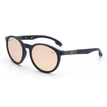 Óculos Mormaii Maui Nxt Infantil M0072i3646 Azul Fosco Lente Rosa Polarizada