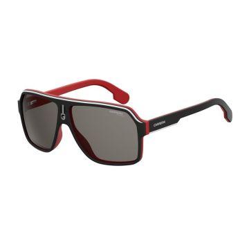 Óculos Carrera 1001/s Blx9o 62 Preto Fosco Lente Cinza Degradê