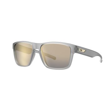 Óculos Hb H Bomb 10100410352026 Fumê Fosco Lente Dourado Espelhada
