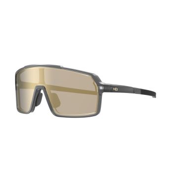 Óculos Hb Grinder 10103860838026 Fumê Lente Dourado Espelhada