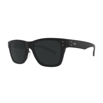 Óculos Hb Foster 10104080243032 Preto Fosco Lente Cinza Polarizada
