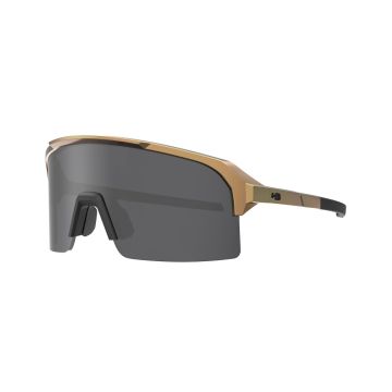 Óculos Hb Edge 10104210837001 Dourado Brilho Lente Cinza