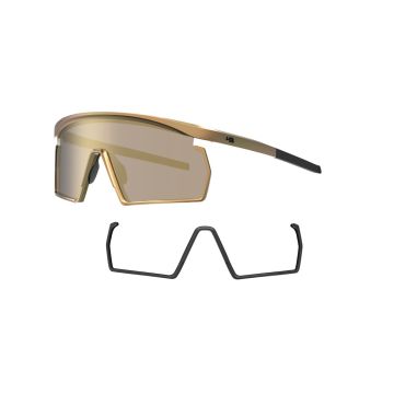 Óculos Hb Spinner 10105190852026 Dourado Brilho Lente Dourado Espelhada