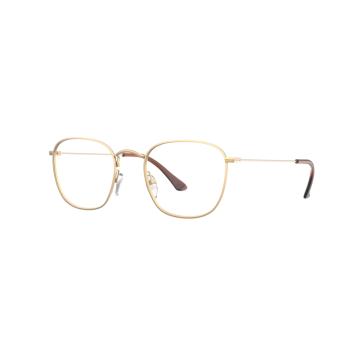 Armação Hb Ductenium 0534 10105340164010 Dourado Brilho