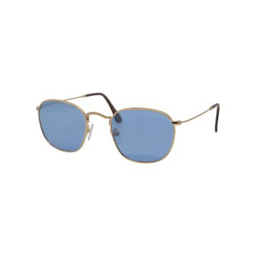Óculos Secret Lia 10201490164045 Dourado Brilho Lente Azul Polarizada