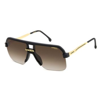 Óculos Solar Carrera 1066/s 003 86 62 Preto Fosco Lente Marrom Degradê - Preto