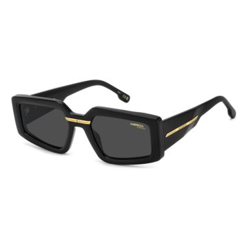 Óculos Carrera Victory C 12/s 2m2 Ir 55 Preto Brilho Lente Cinza
