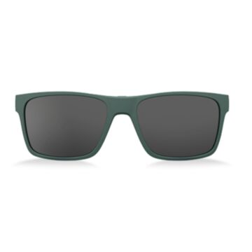 Clip On Para Armação Hb Switch 0339 Verde Fosco Lente Cinza Polarizada - Verde