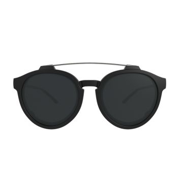 Clip-On Hb Switch 0492 Preto Fosco Lente Cinza Polarizada