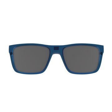Clip-On Hb Switch 0472 Azul Fosco Lente Prata Espelhada Polarizada