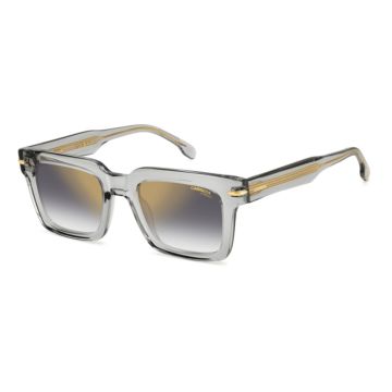 Óculos Carrera 316/s Kb7 Fq 52 Transparente Translúcido Lente Cinza Degradê Espelhada