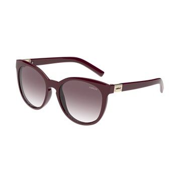Óculos Solar Colcci Nina C0070c2337 Bordô Brilho Lente Bordô Degradê - Bordô