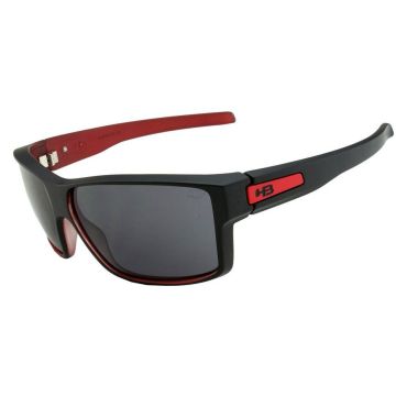 Óculos Solar Hb Big Vert 10100550255001 Preto Fosco Lente Cinza