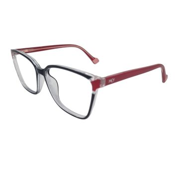 Armação Mey Eyewear Me7688 C9 52 Preto Brilho