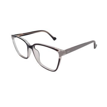 Armação Mey Eyewear Me7688 C5 52 Marrom Brilho