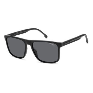 Óculos Carrera 8064/s 08a M9 57 Preto Fosco Lente Cinza Polarizada