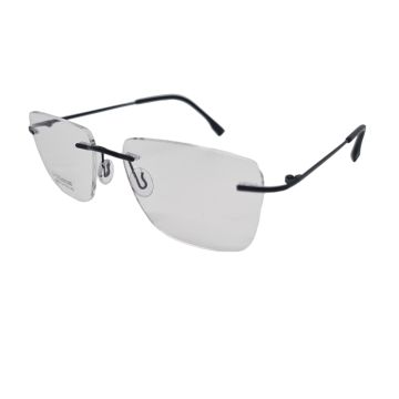 Armação Mey Eyewear Me8804 C1 54 Preto Brilho