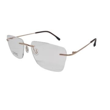 Armação Mey Eyewear Me8804 C4 54 Dourado Brilho