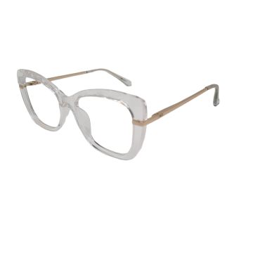 Armação Mey Eyewear Me95275 C1 53 Transparente Translúcido