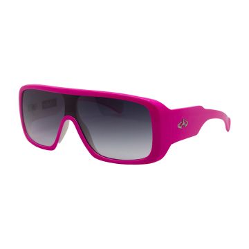 Óculos Evoke Amplifier Fpk02 Rosa Brilho Lente Cinza Degradê