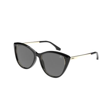 Óculos Colcci Valentina C0123a0203 Preto Brilho Lente Cinza Polarizada