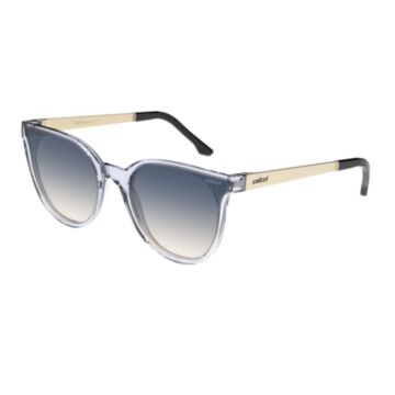 Óculos Solar Colcci Cora C0150d9327 Lilás Translúcido Lente Azul Degradê Espelhada - Lilás