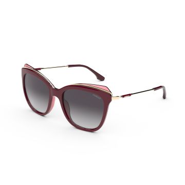 Óculos Colcci Lua C0187c9633 Bordô Brilho Lente Cinza Degradê