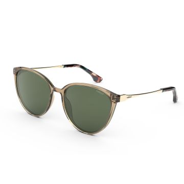 Óculos Colcci Isah C0194j5871 Marrom Translúcido Lente Verde