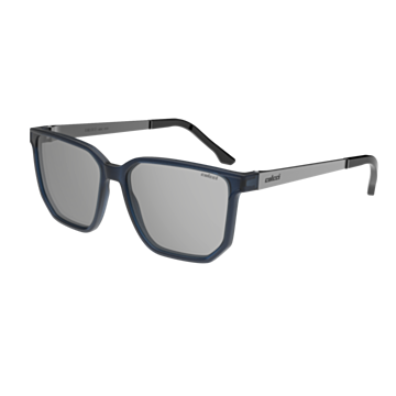 Óculos Solar Colcci Ross C0204k2609 Azul Fosco Lente Cinza Espelhada - Azul