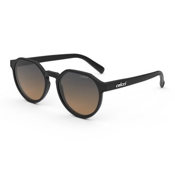 Óculos Infantil Colcci Noa Fun C0205a1421 Preto Fosco Lente Degradê Laranja