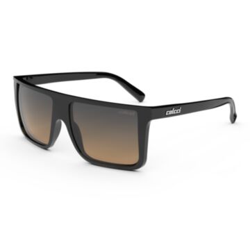 Óculos Solar Infantil Colcci Garnet Fun C0207a0221 Preto Brilho  Lente Degradê Laranja - Preto