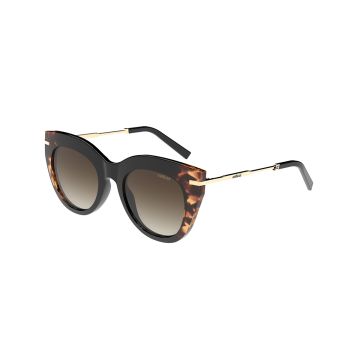 Óculos Colcci Karen C0219afr34 Marrom Translúcido Demi Lente Marrom Degradê