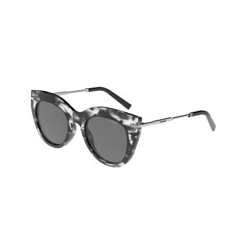 Óculos Colcci Karen C0219f6701 Preto Brilho Demi Lente Cinza