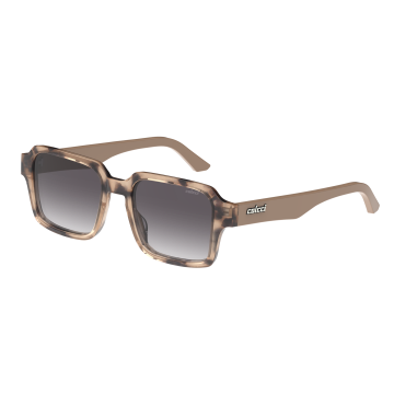 Óculos Colcci Evie C0239fh833 Rosa Translúcido Demi Lente Cinza Degradê