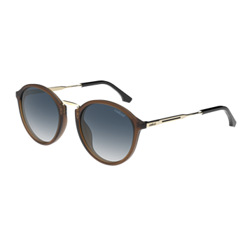 Óculos Solar Colcci Tanne C0242j2686 Marrom Fosco Lente Azul Degradê - Marrom