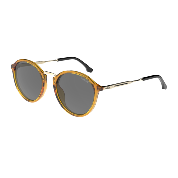 Óculos Colcci Tanne C0242j8201 Laranja Translúcido Lente Cinza