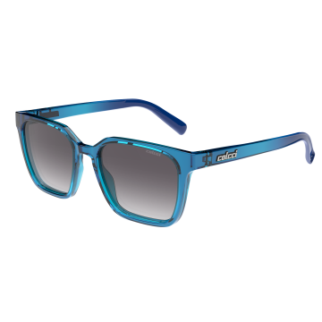 Óculos Infantil Colcci Kai Fun C0244kf333 Azul Translúcido Lente Cinza Degradê