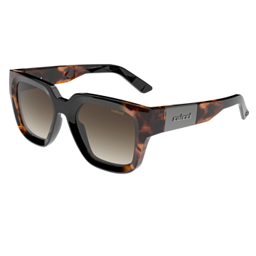 Óculos Solar Colcci Astrid C0251agw34 Marrom Translúcido Demi Lente Marrom Degradê - Marrom