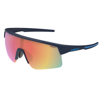 Óculos Colcci Victory C0252k8011 Azul Fosco Lente Vermelho Espelhada