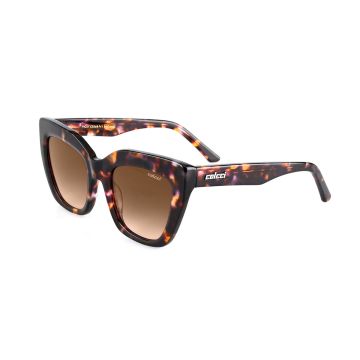Óculos Colcci Vicky C0268f4134 Marrom Brilho Demi Lente Marrom Degradê