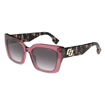 Óculos Colcci Betina C0269bb433 Rosa Translúcido Lente Cinza Degradê