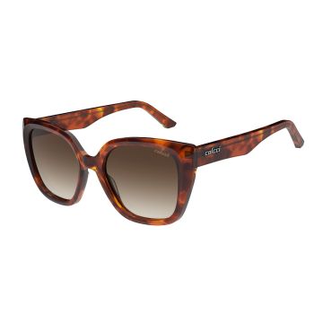 Óculos Colcci Bianca C0290j9034 Marrom Brilho Lente Marrom Degradê