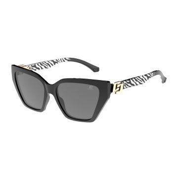 Óculos Colcci Miranda C0292apy03 Preto Brilho Lente Cinza Polarizada