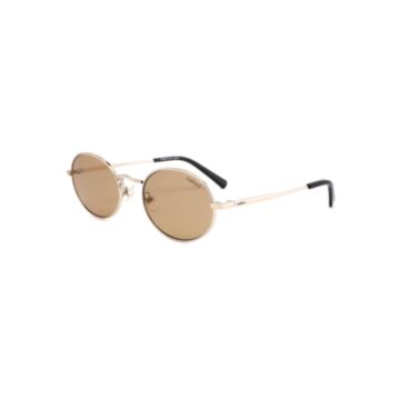 Óculos Solar Colcci C0300e10an Dourado Brilho Lente Marrom cat1 - Dourado