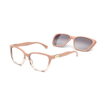 Armação Óculos Colcci Bandy 3 C6149b9257 Nude Translucido Clip-On Polarizado