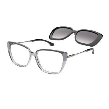 Armação Colcci Clip-On Bandy 5 C6210dl155 Fumê Translúcido